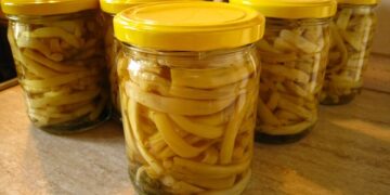 Šparaginės pupelės žiemai: Jolantos paslaptis, kad išliktų traškios