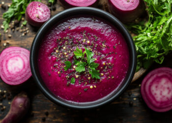 Labai skani burokėlių sriuba