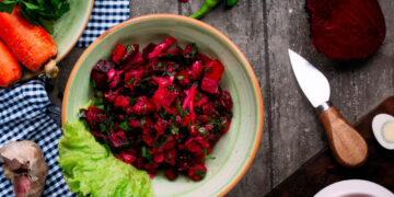 Burokėlių mišrainė žiemai