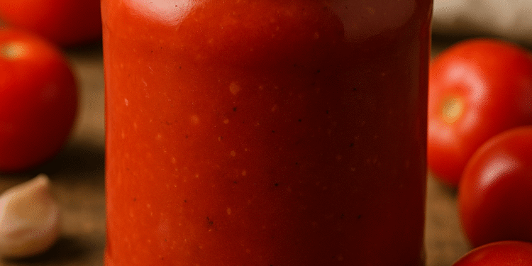 Paprastas pomidorų padažas žiemai – tradicinis gardumynas šaltajam sezonui