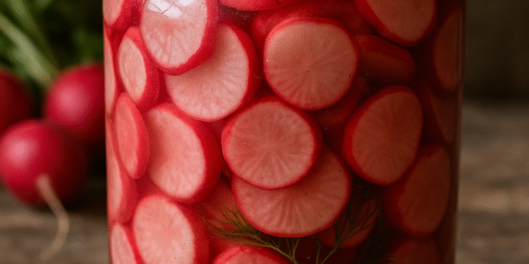 Marinuoti ridikėliai žiemai – gaivus ir traškus gardumynas stiklainyje