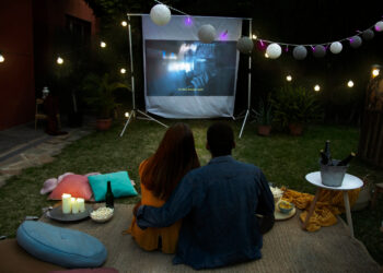 Lauko kino vakaras sodyboje