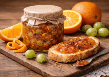 Agrastų uogienė su apelsinais: gaivus ir neįprastas skonis