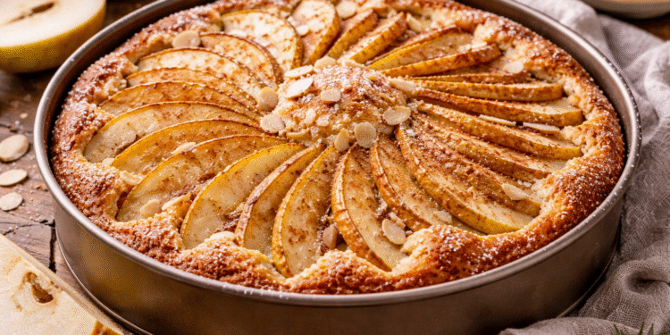 Greitas kriaušių pyragas – rudens desertas visai šeimai