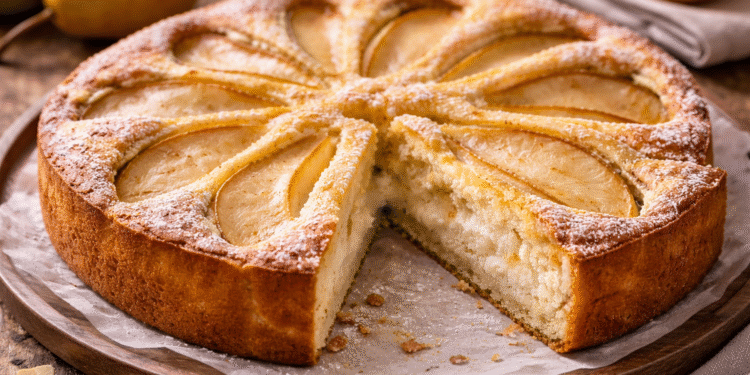 Kriaušių pyragas su varške: klasikinis rudens desertas, kuris visada pavyksta