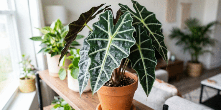 Alokazija Zebrina ir Polly: kaip prižiūrėti ir auginti namuose