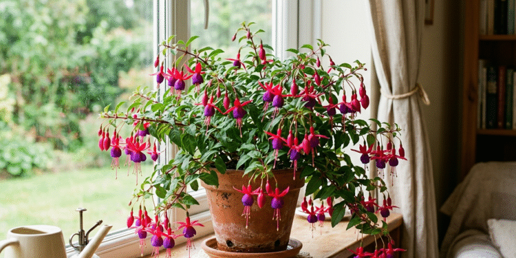 Kambarinė fuksija: auginimas ir priežiūra