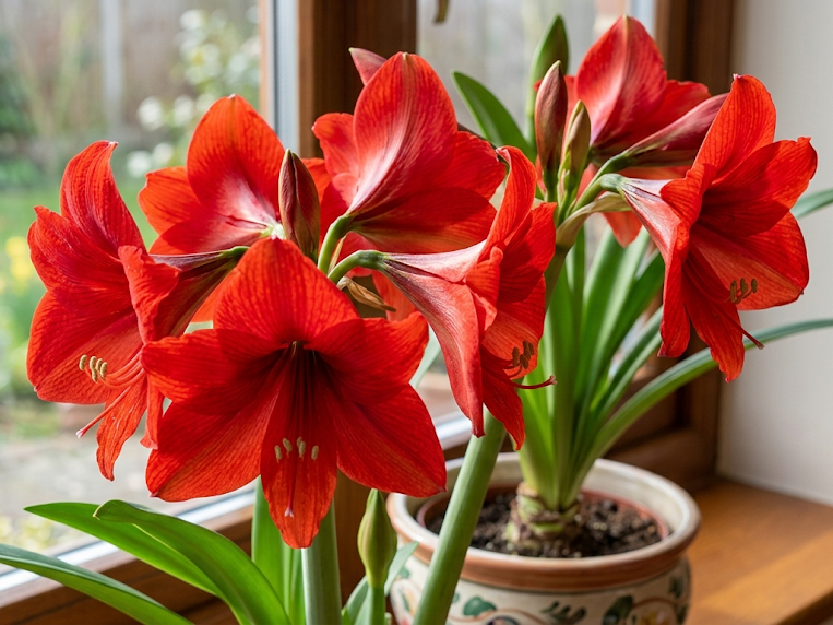 Baltas ar pilnaviduris amarilis – kaip išsirinkti įspūdingiausią amarilio gėlę namams?