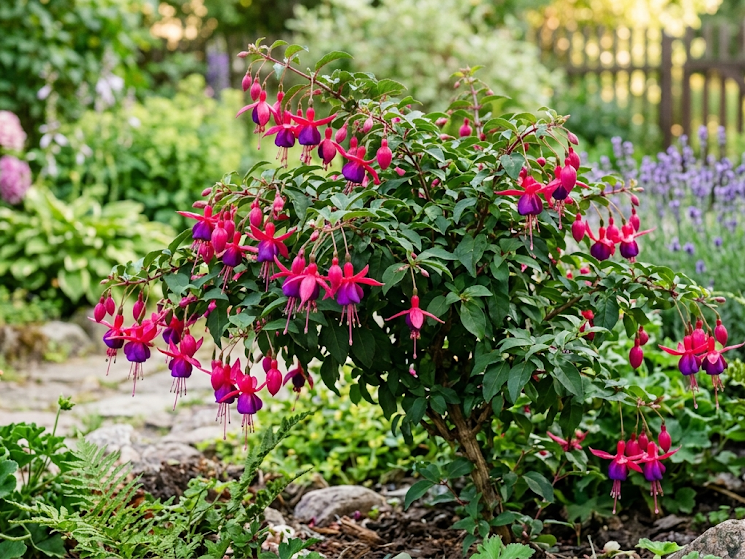 Lauko gėlė fuksija: kaip auginti ir prižiūrėti fuksiją lauke