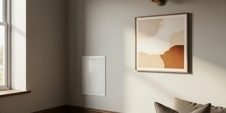 Interjero gudrybė - revizinės durelės, kurių tiesiog nesimato