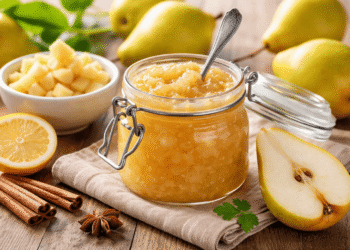 Kriaušių uogienė be cukraus: vitaminų kupina atsarga