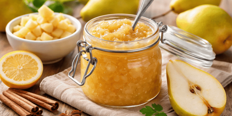 Kriaušių uogienė be cukraus: vitaminų kupina atsarga