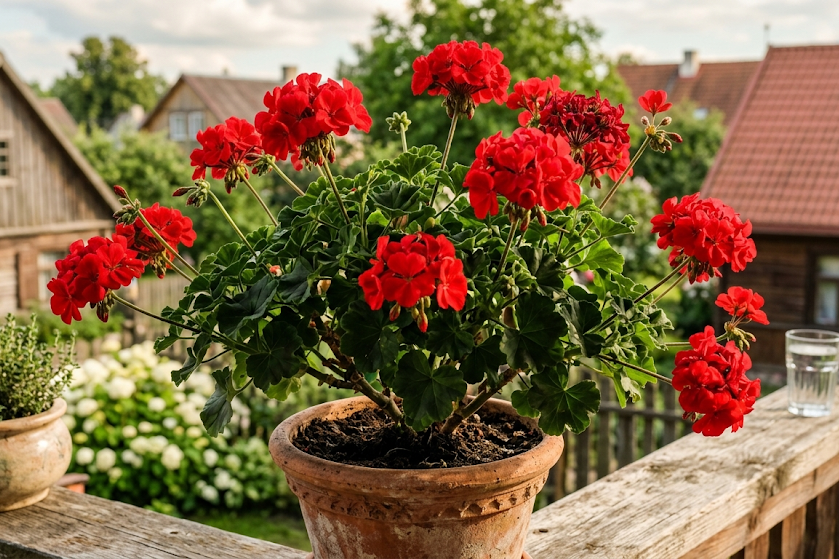 Kaip žiemoti pelargonijas, kad pavasarį jos vėl gausiai žydėtų?