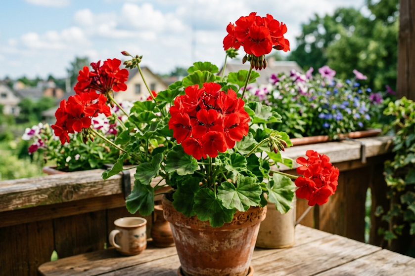 Kaip žiemoti pelargonijas, kad pavasarį jos vėl gausiai žydėtų?