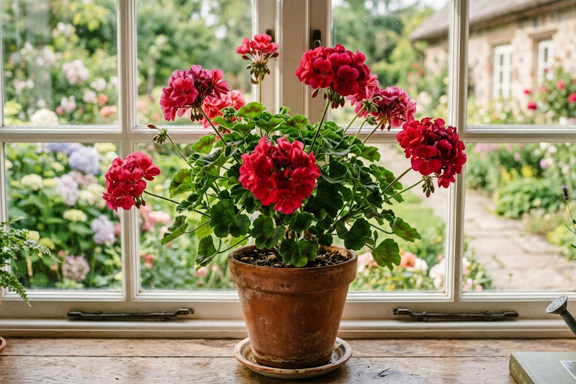 Kaip žiemoti pelargonijas, kad pavasarį jos vėl gausiai žydėtų?