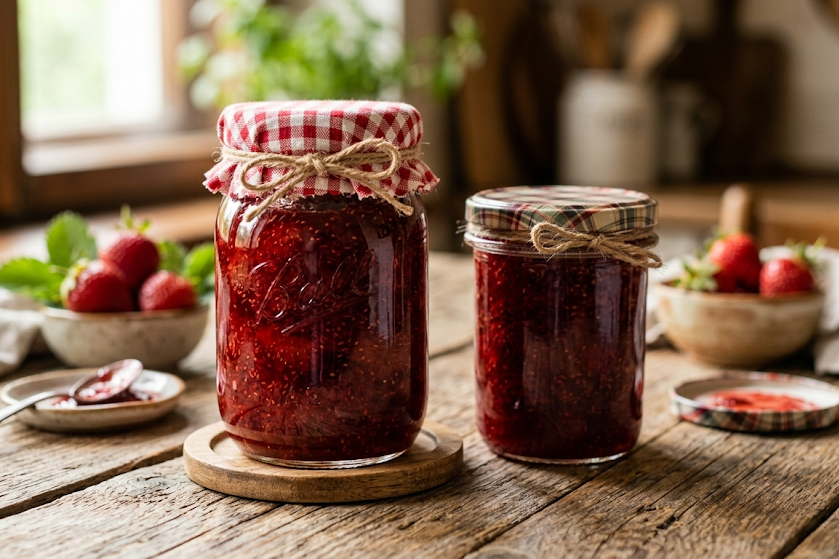 Kiek virti braškių uogienę? Patarimai tobulai konsistencijai