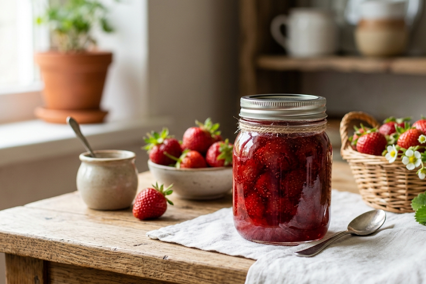 Kiek virti braškių uogienę? Patarimai tobulai konsistencijai